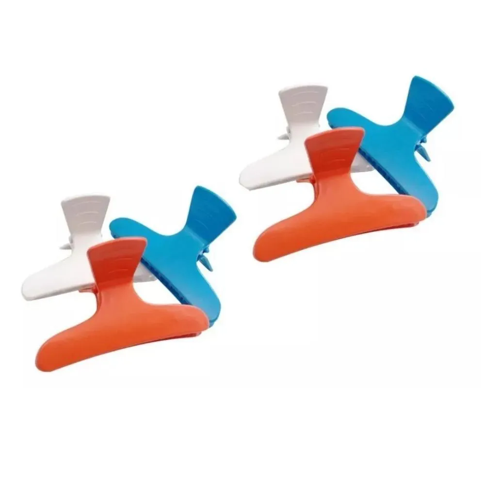 Kit 6un Prendedor Profissional Modelo Piranha G Santa Clara