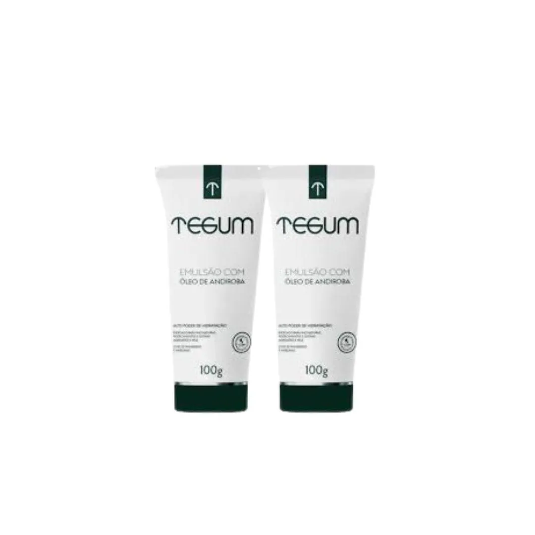 Kit C/2 Tegum Creme Hidratante com Óleo de Andiroba