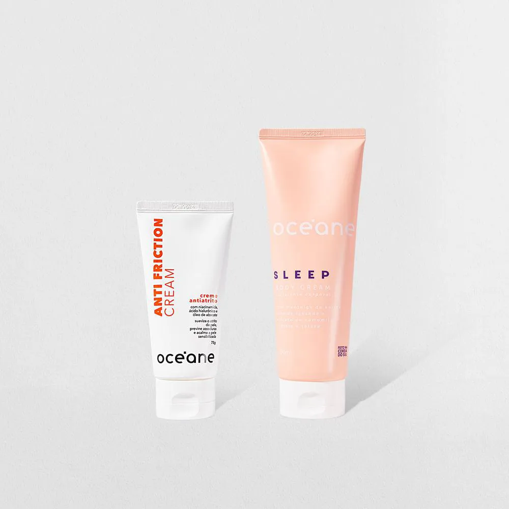Kit Creme Antiatrito + Hidratante Corporal Sleep (2 Produtos)