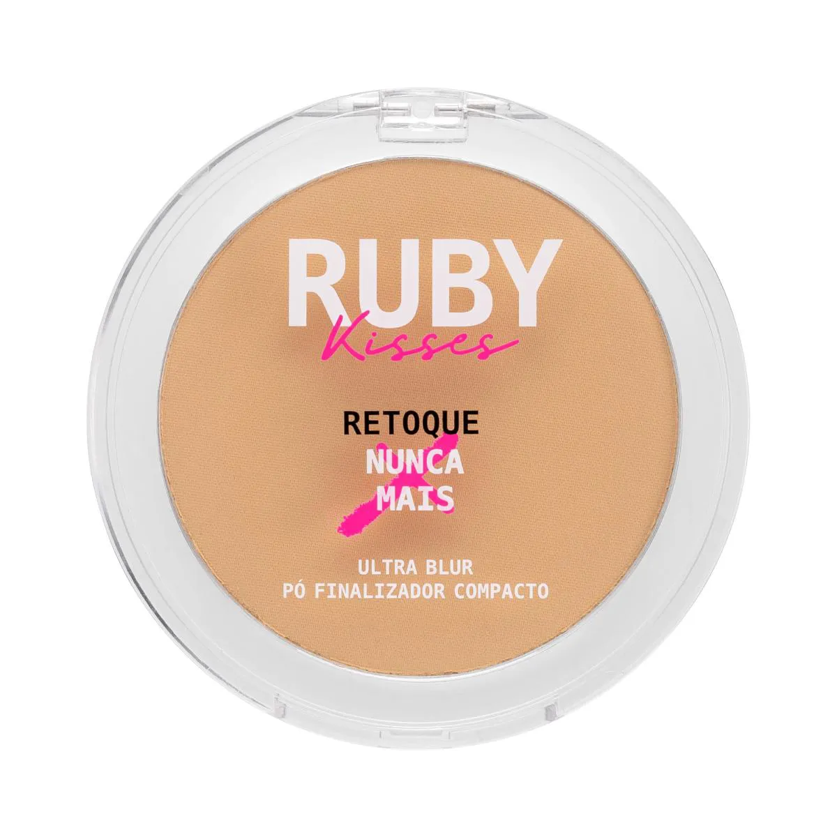 Pó Finalizador Compacto Ultra Blur Retoque Nunca Mais - Ruby Kisses Medium