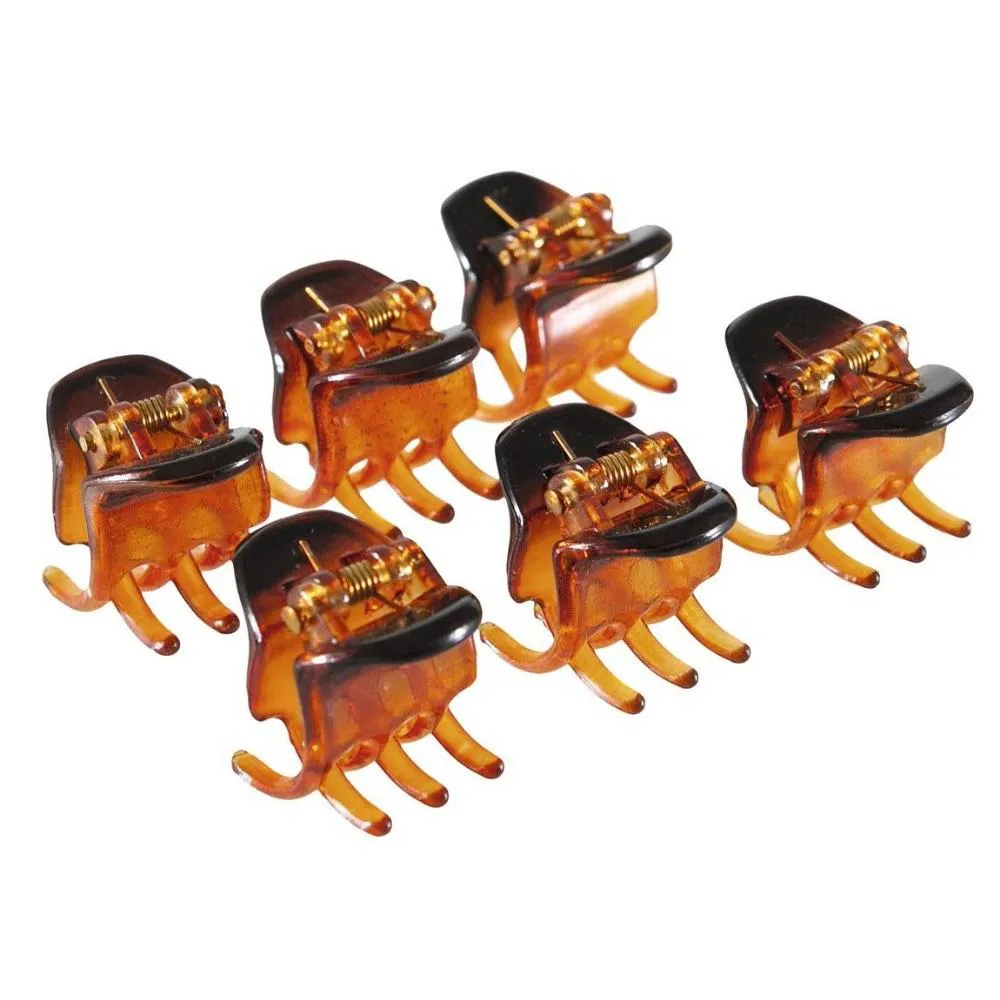 Mini Prendedor Cabelo Linha Daily Piranha 6un Marco Boni