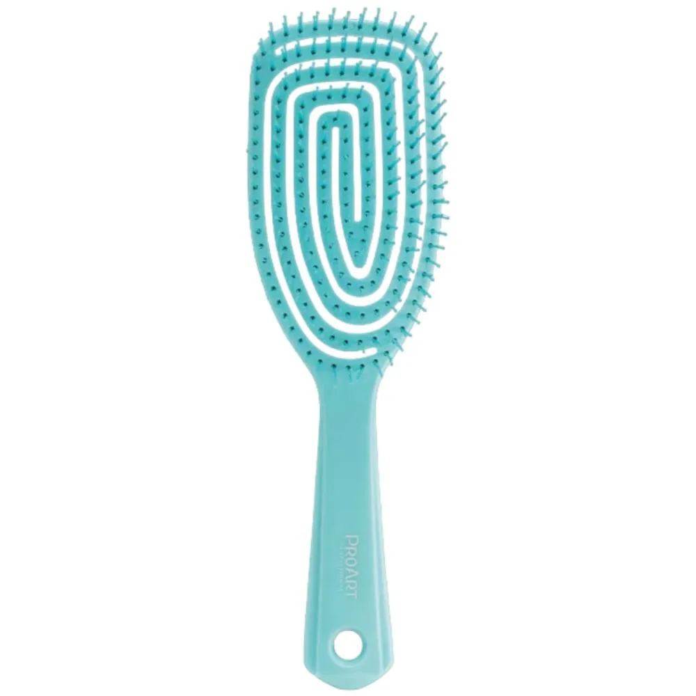 Escova Raquete Easy Flexi Azul Desembaraçante Proart