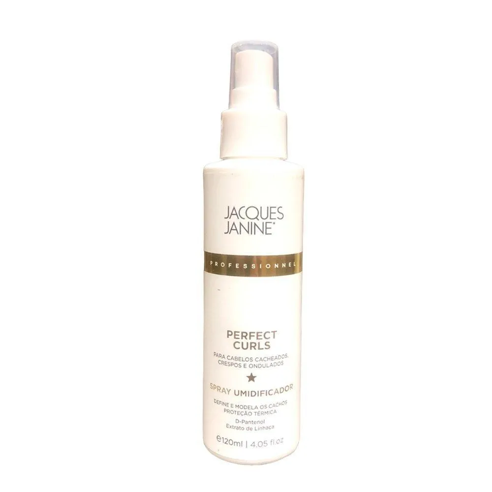 SPRAY JACQUES JANINE UMIDIFICADOR PERFECT CURLS - 120ML
