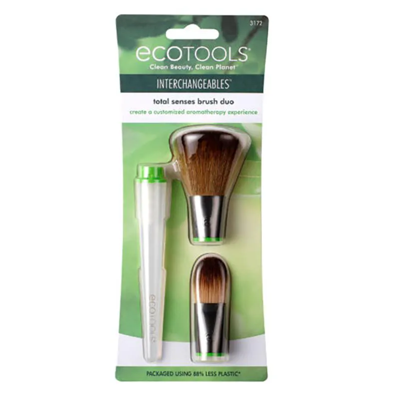 Duo de Pinceis Total Senses - Ecotools