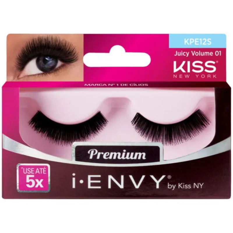 Cílios Postiços Kiss Ny Juicy Volume - 01