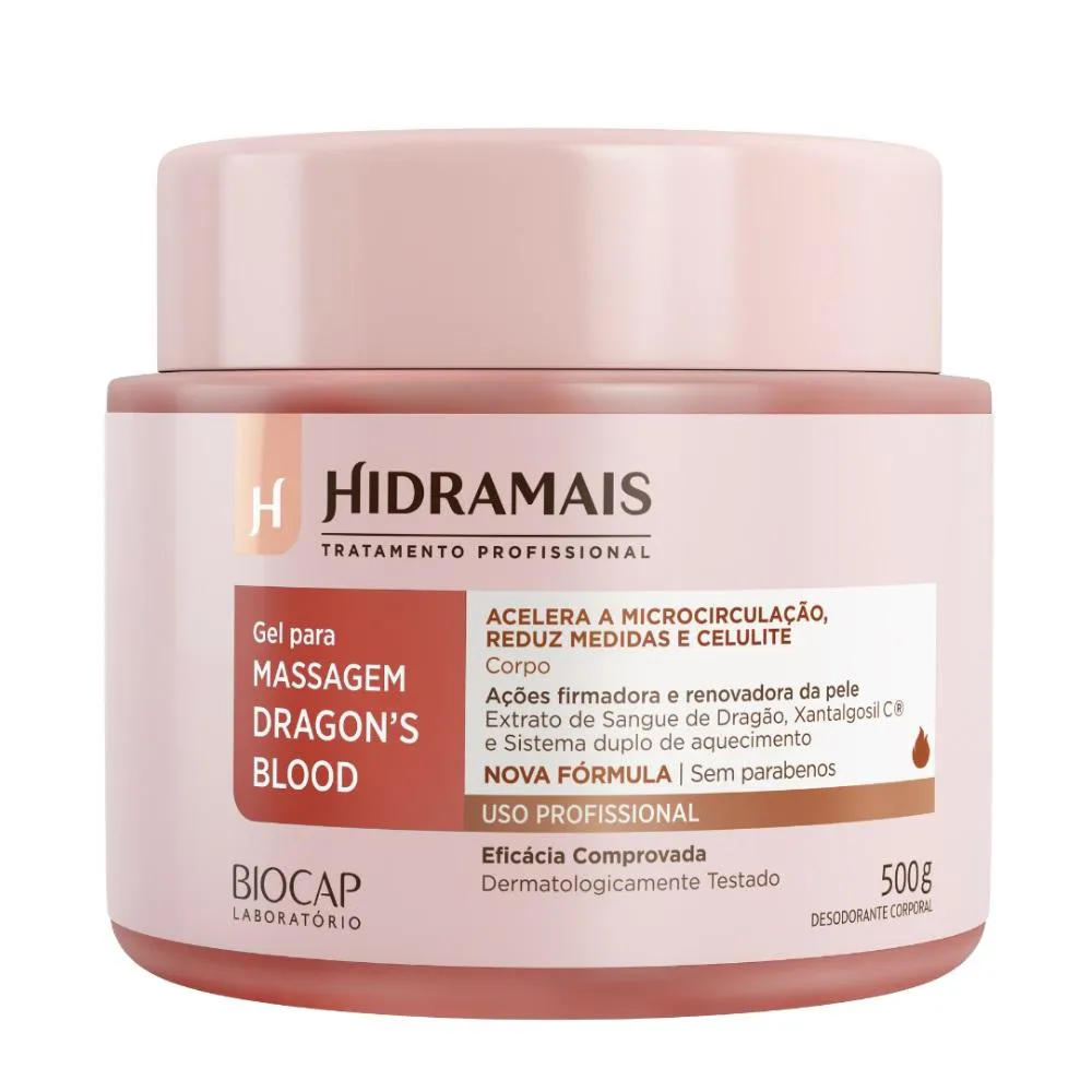 Gel para Massagem Dragons Bloond Sculpitig 500gr Hidramais