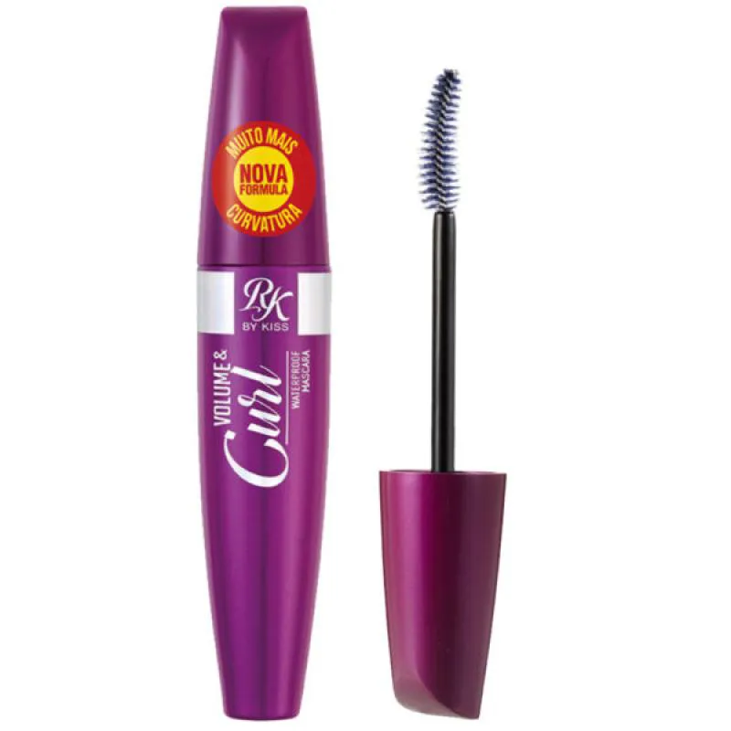 Máscara de Cílios Rk By Kiss - Volume & Curl À Prova Dágua