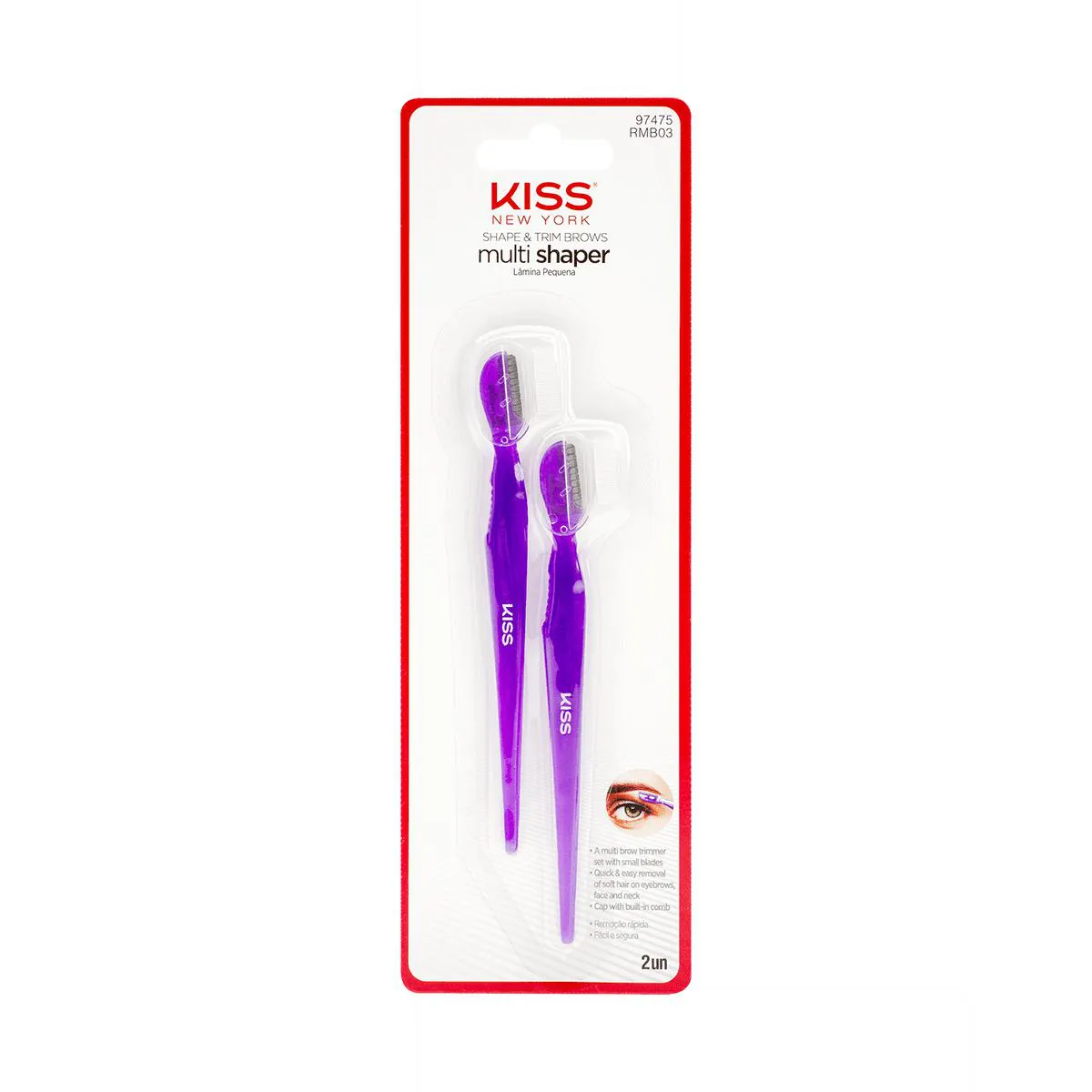 COMBO DE NAVALHAS - 2 CURTOS - KISS NY