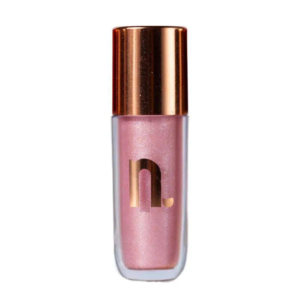 Gloss Labial Instant Glow Quartzo Rosa Nina Makeup