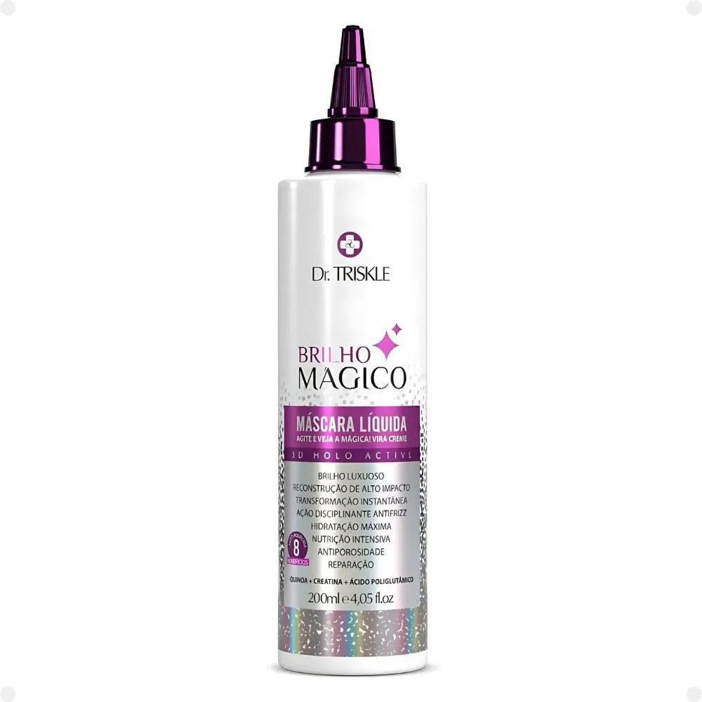 Máscara Líquida Dr Triskle Brilho Mágico 200ml