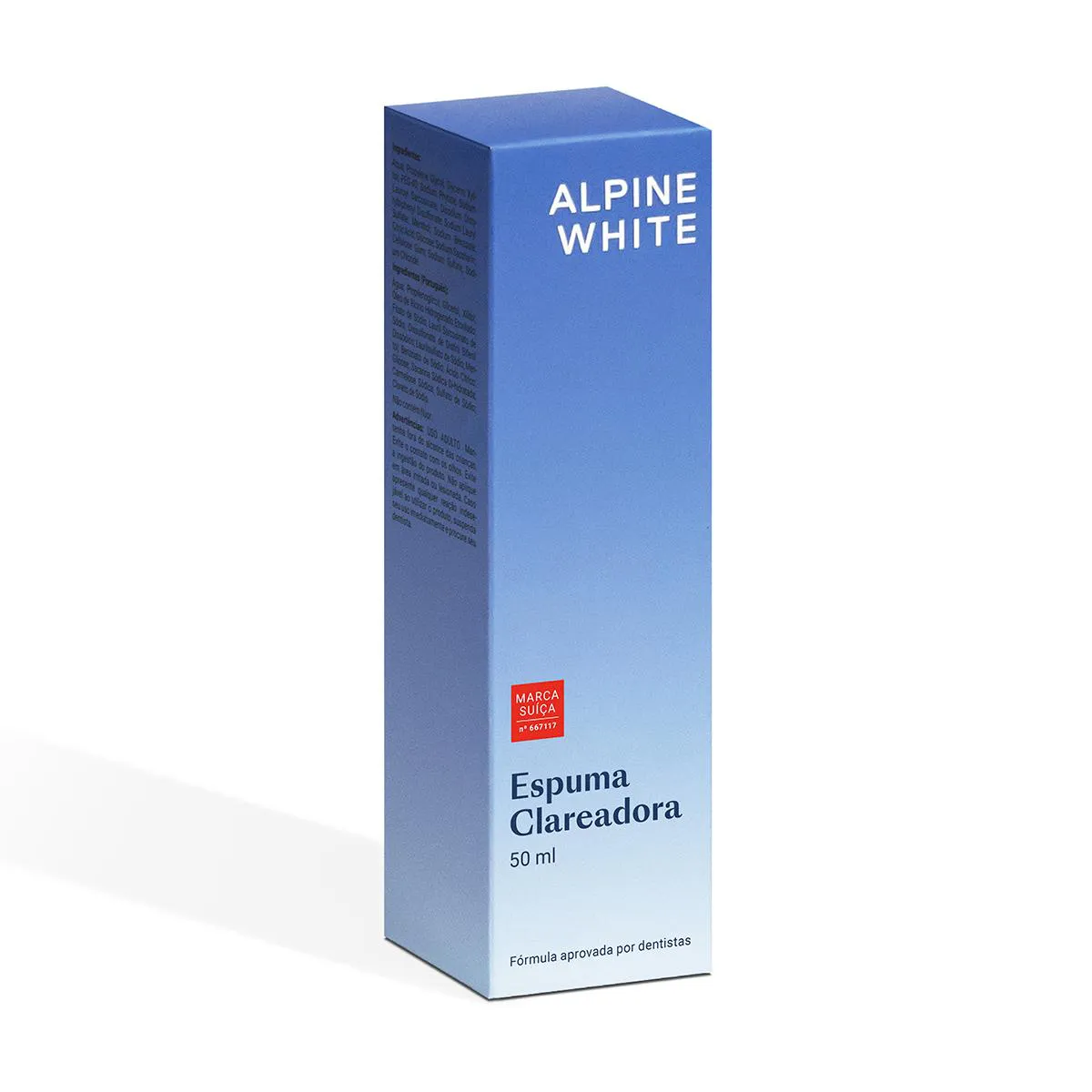 Espuma Clareadora Dental Alpine White 50ml