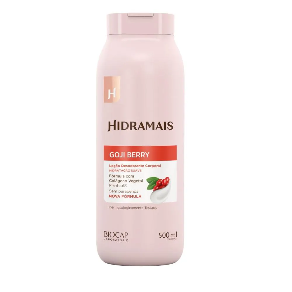 Loção Desodorante Corporal Goji Berry 500ml Hidramais