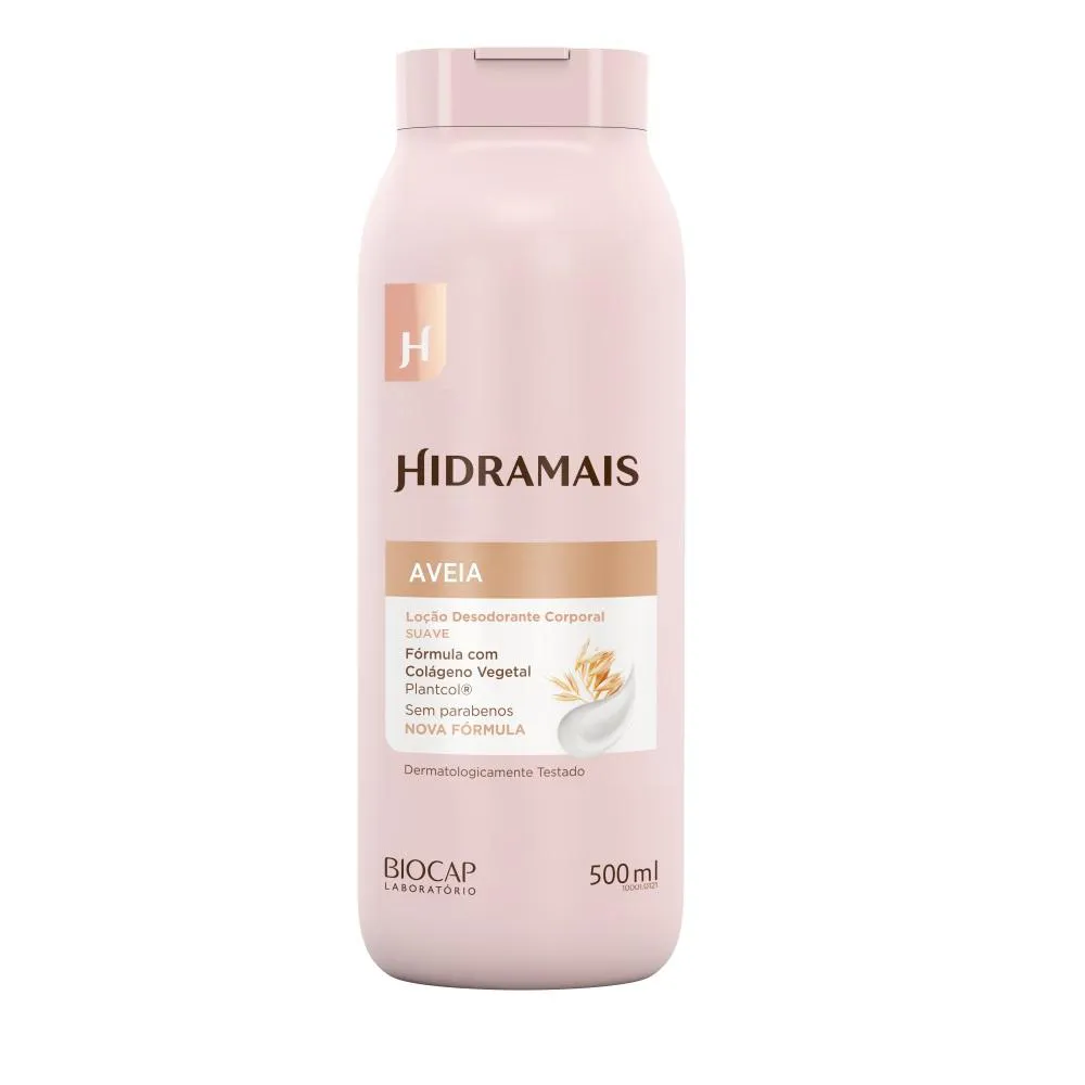 Loção Desodorante Corporal Aveia 500ml Hidramais