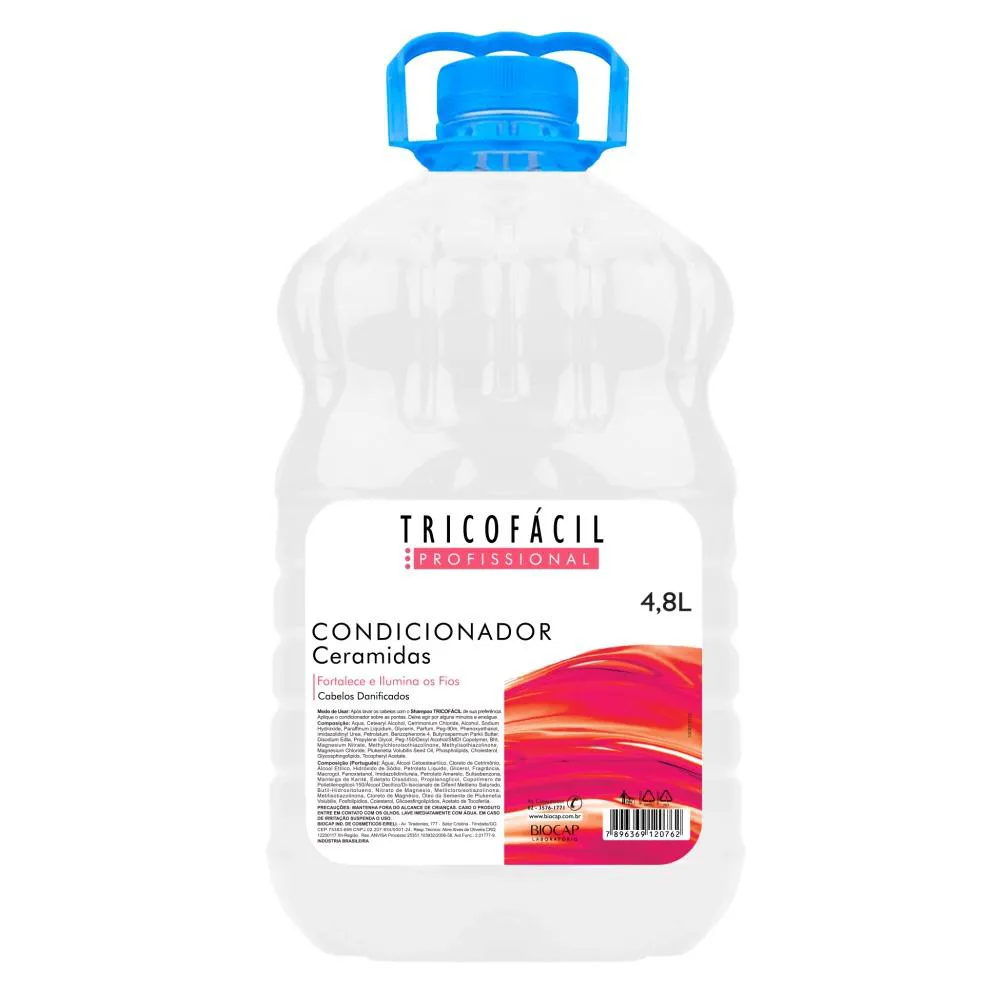 Condicionador Ceramidas 4,8 Litros Tricofacil