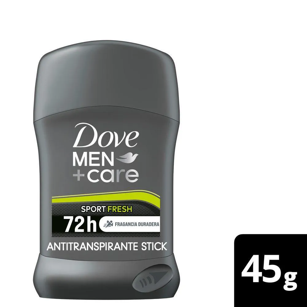 Desodorante Antitranspirante Stick Dove Men+care Sport Fresh 45g