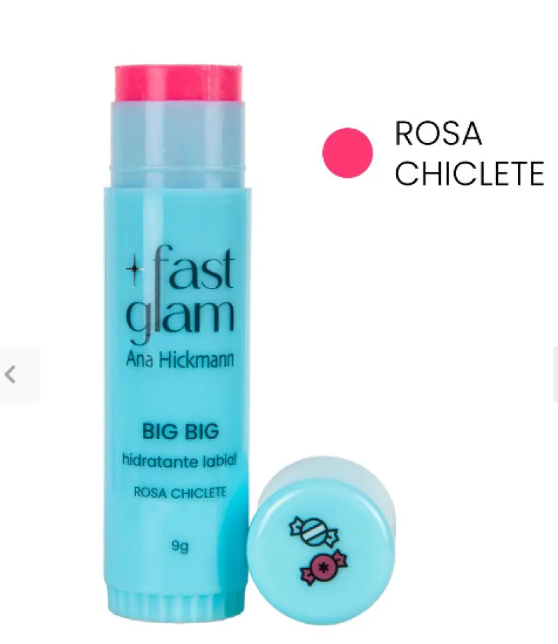 Big Big Hidratante Labial - Ana Hickmann Rosa Chiclete