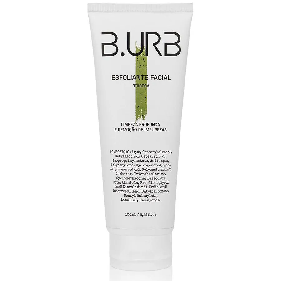 Esfoliante Facial Tribeca Limpeza Profunda 100ml Barba Urbana B.urb