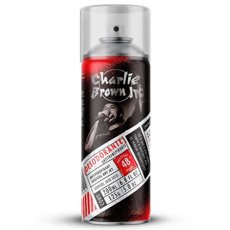 Desodorante Charlie Brown Jr Antitranspirante Proteção 48 Horas 200ml Don Alcides