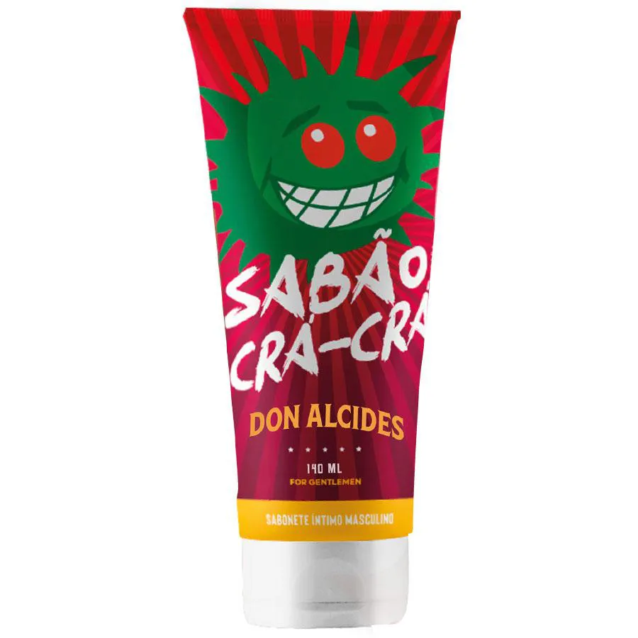Sabão Crá-crá Sabonete Íntimo Masculino Mamonas Assassinas 140ml Don Alcides