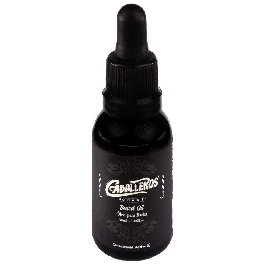 Beard Oil - Óleo para Barba Hidratação Intensa 30ml Caballeros