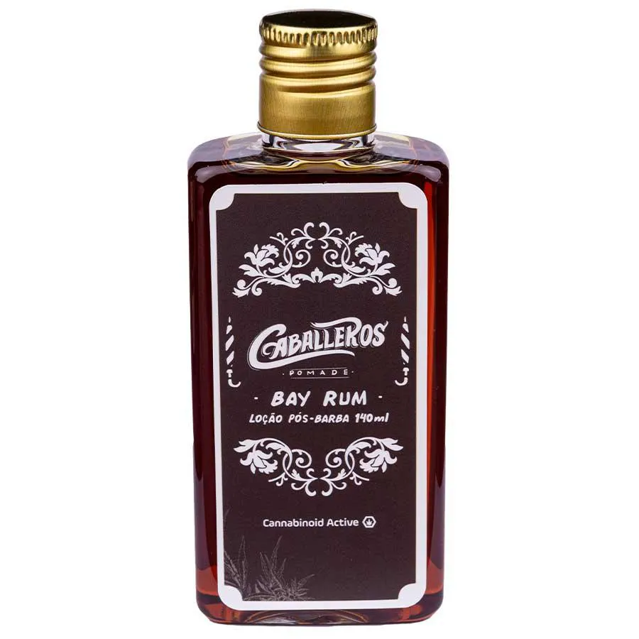 Loção Pós Barba Bay Rum After Shave 140ml Caballeros