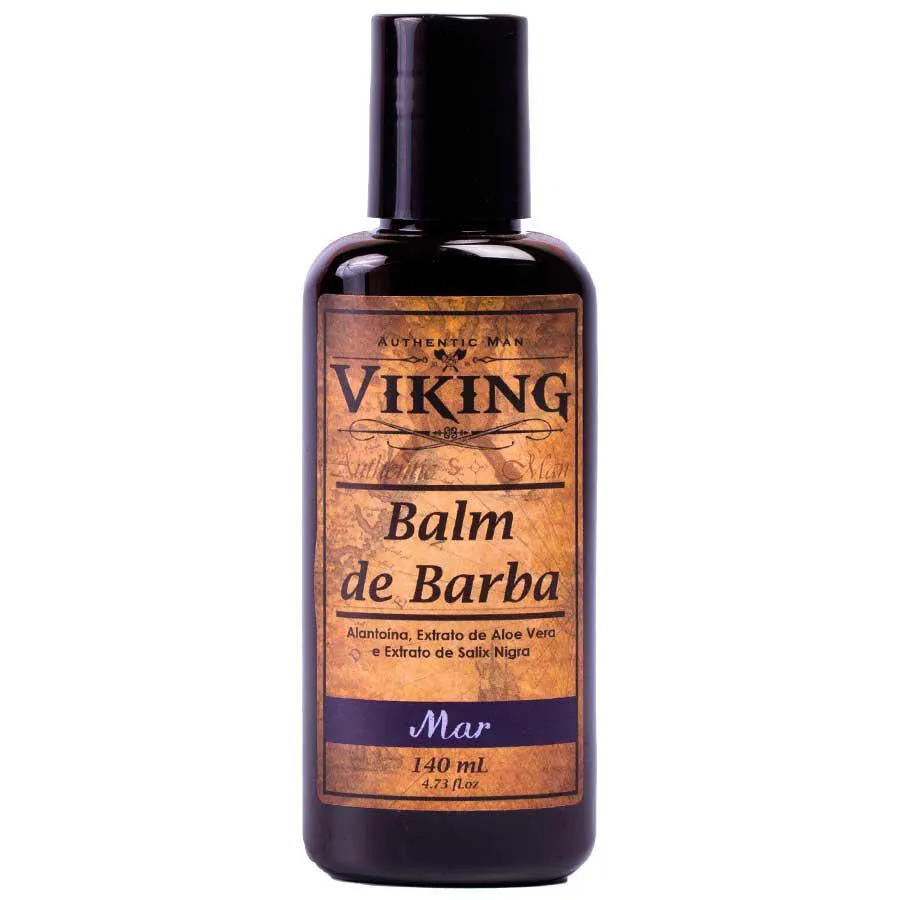 Balm de Barba Mar com Extrato de Aloe Vera 140ml Viking