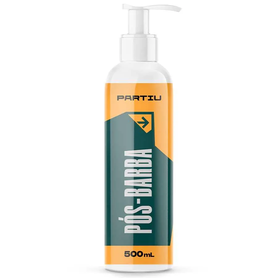 Pós Barba Vigor 500ml Gel Cicatrizante para Bancada Partiu