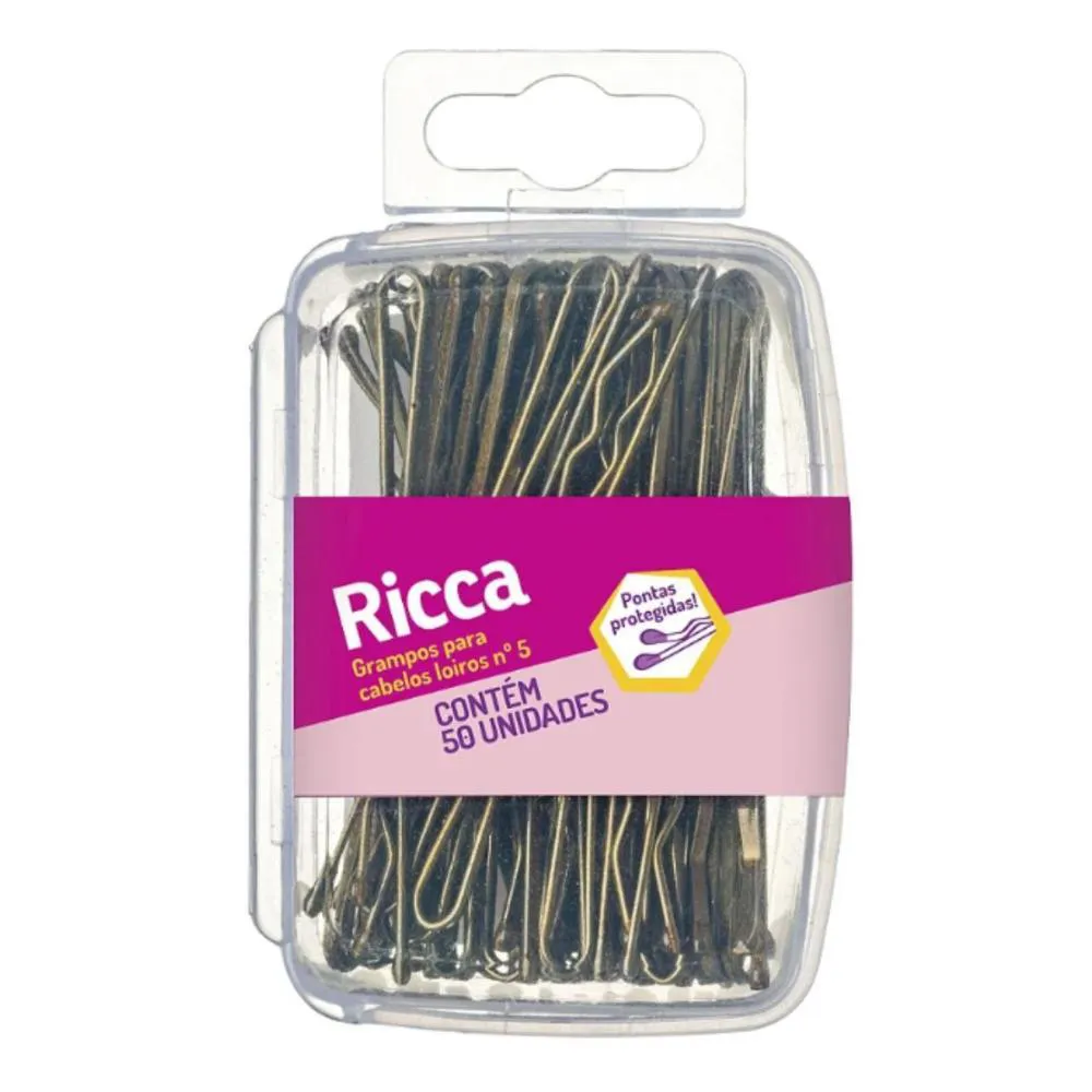 Grampo para Cabelos Loiros Nº 5 Ricca