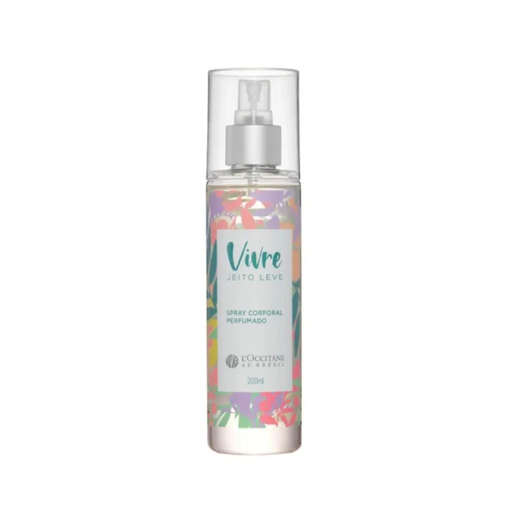 Spray Corporal Perfumado Jeito Leve Loccitane Au Brésil 200ml