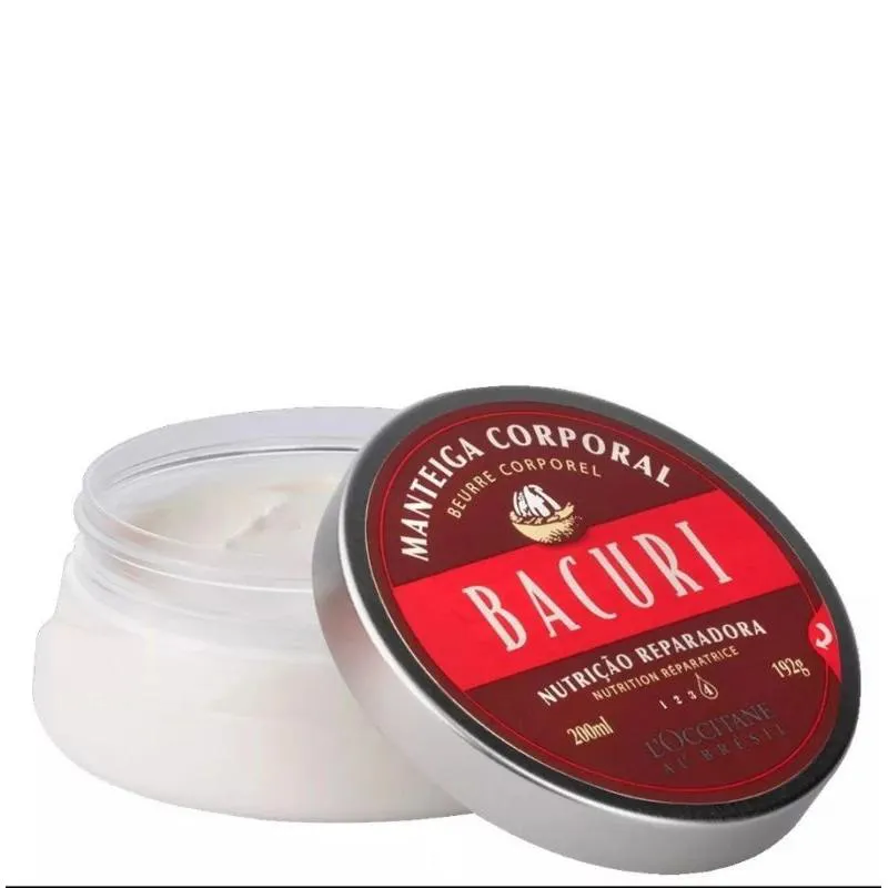 Manteiga Corporal Textura Cremosa Bacuri Loccitane Au Brésil 200ml