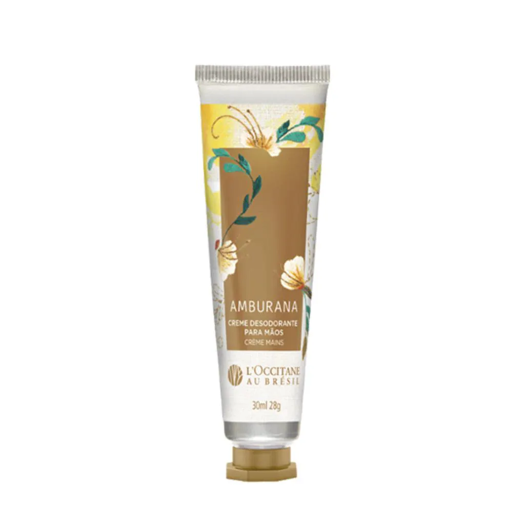 Creme Desodorante de Mãos Amburana Loccitane Au Brésil 30ml
