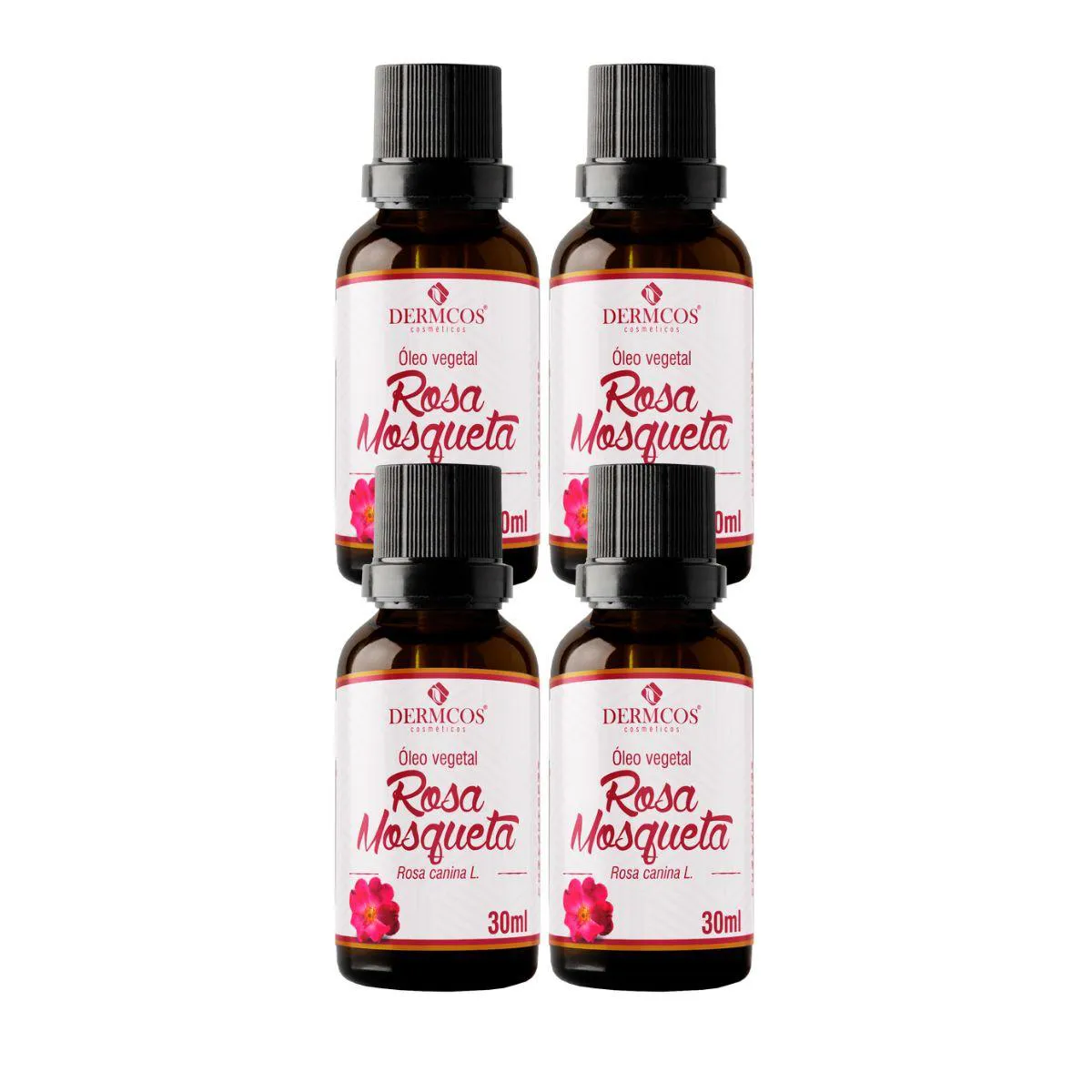 4x Rosa Mosqueta Clareador de Manchas Melcoprol 30ml