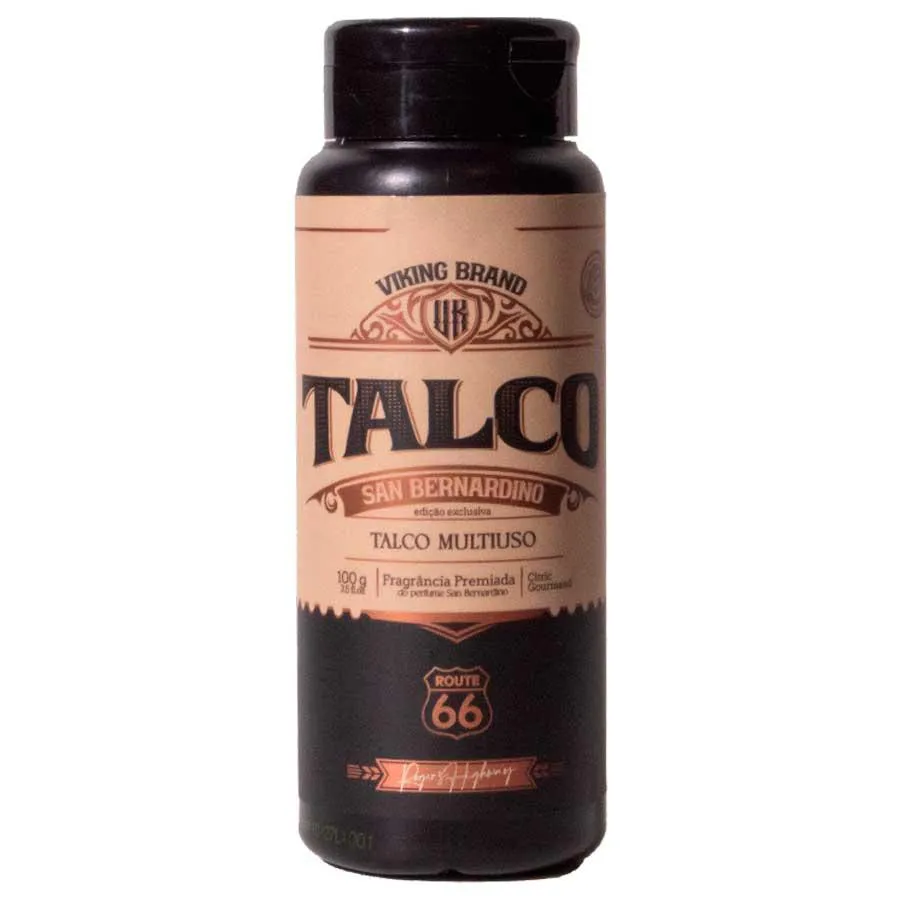 Talco Multiuso Masculino San Bernardino Route 66 100g Viking