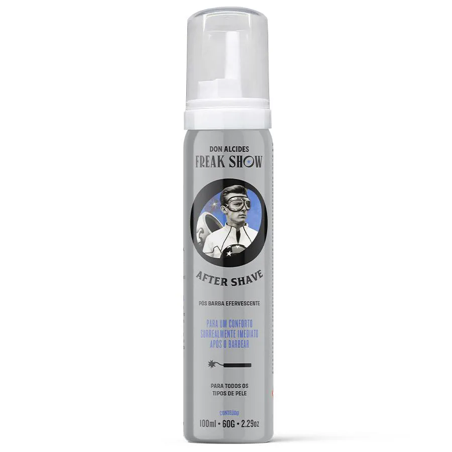 Pós Barba Efervescente After Shave Freak Show 100ml Don Alcides