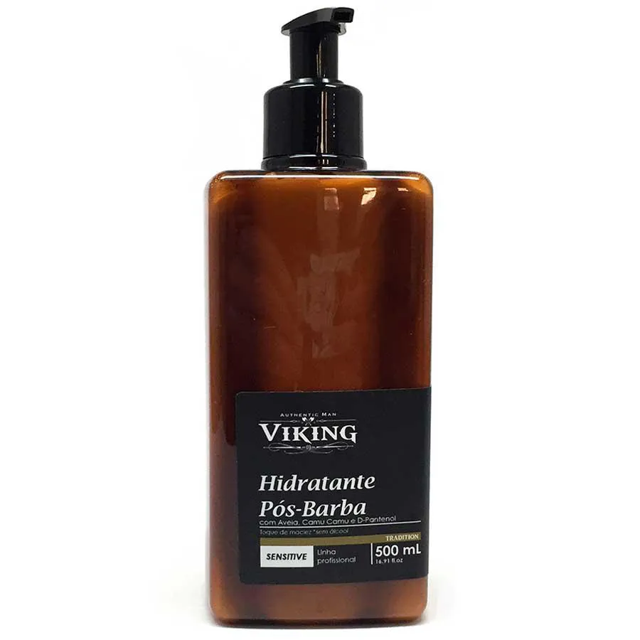 Hidratante Pós Barba 500ml Tradition Sensitive sem Álcool Viking