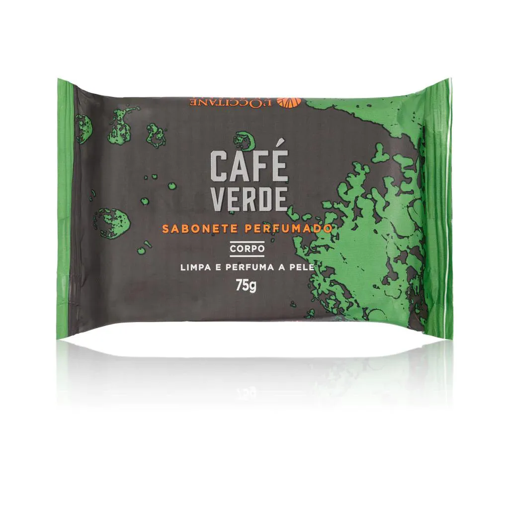 Sabonete Perfumado Café Verde Loccitane Au Brésil 75g