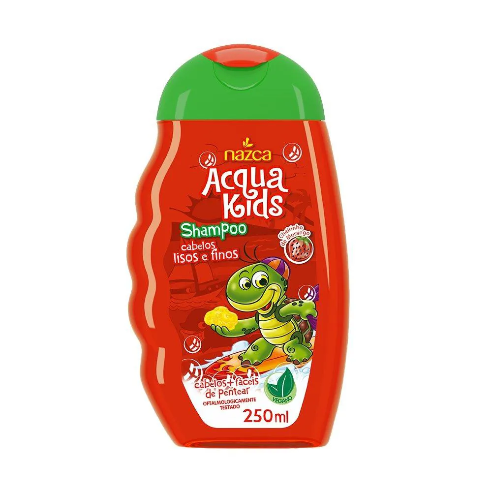 Shampoo Acqua Kids Lisos e Finos 250ml