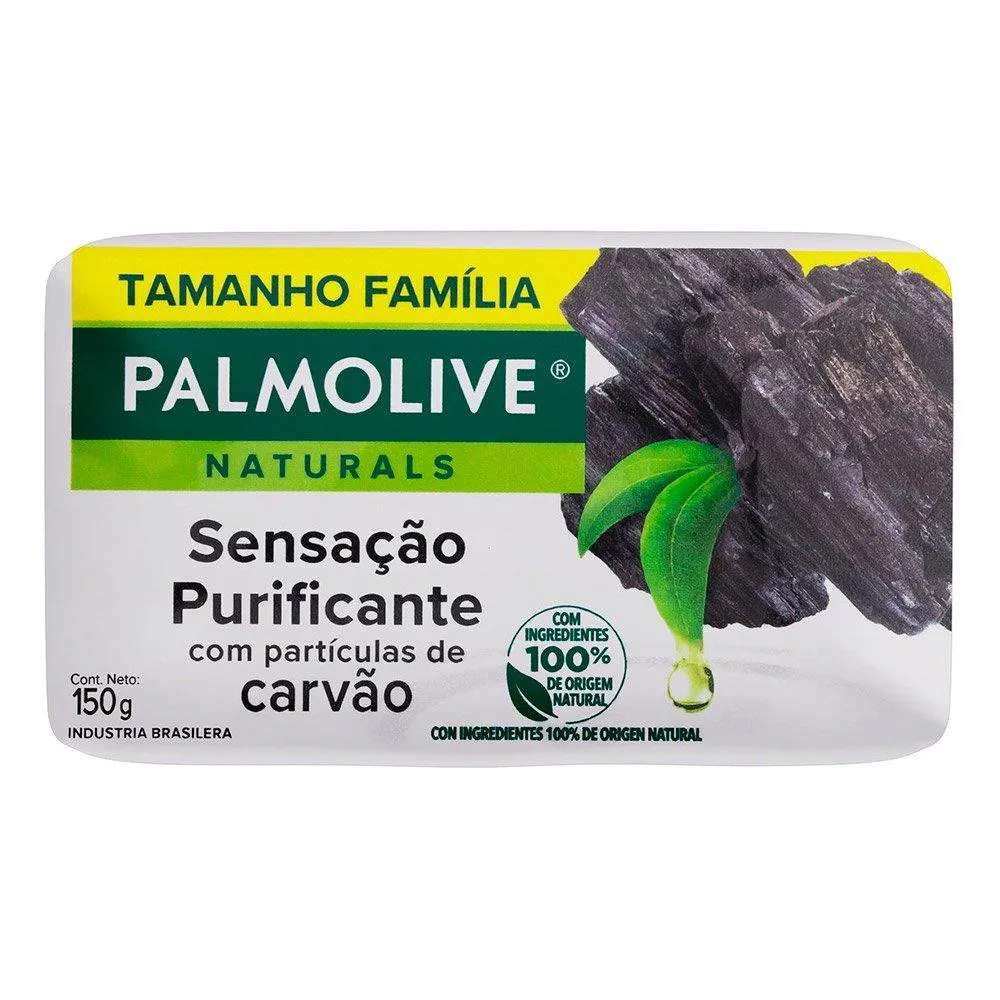Sabonete Palmolive Naturals Sensação Purificante 150g Embalagem com 12 unidades