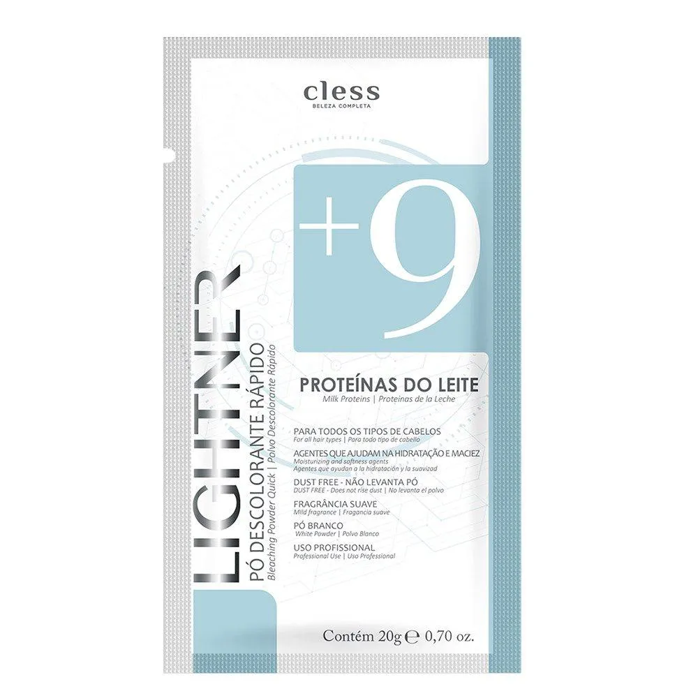 Descolorante Lightner Proteína de Leite 20g C/ 12 unidades