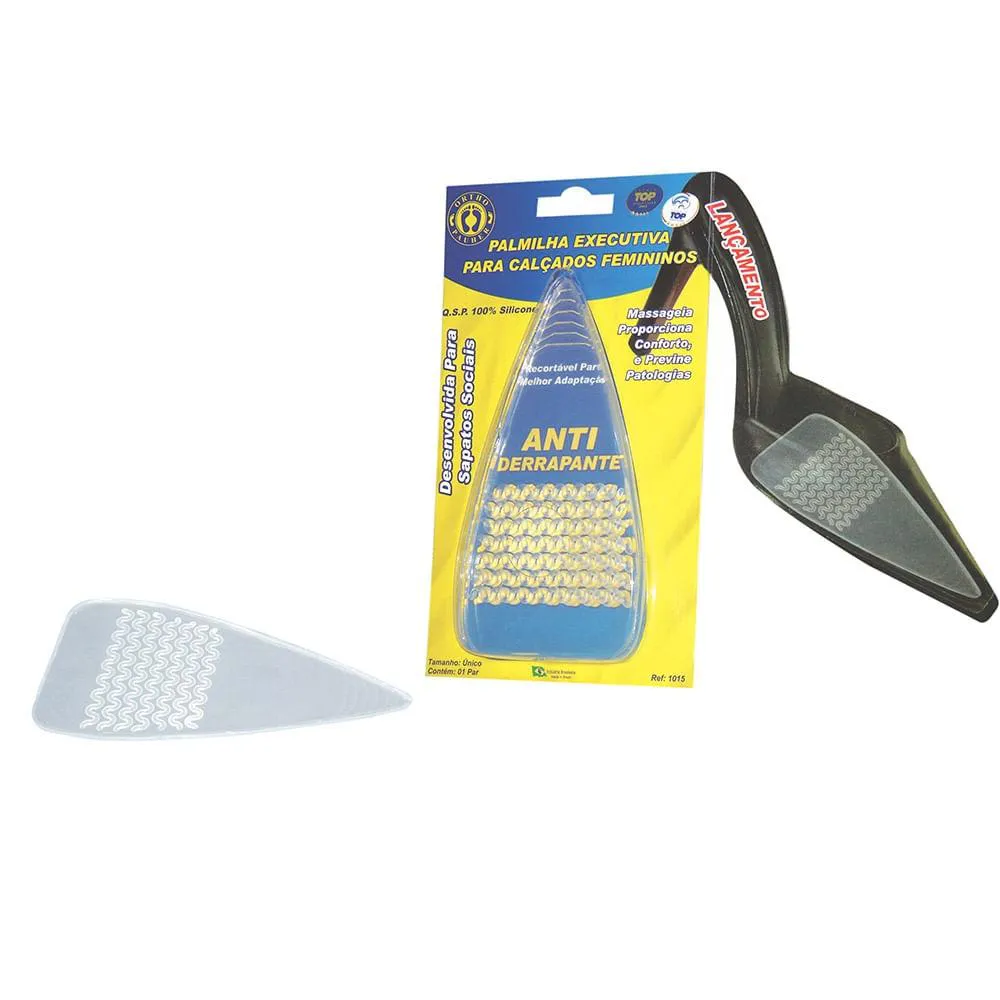 PALMILHA EXECUTIVA PARA CALCADOS FEMININOS EM SILICONE 1015 ORTHOPAUHER