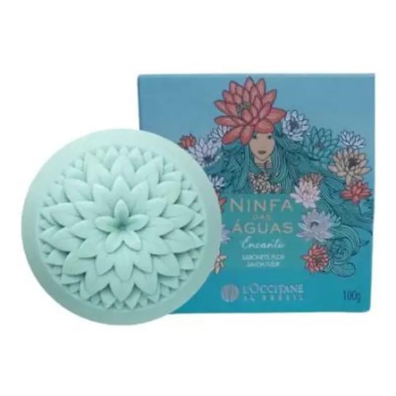 L'occitane Au Brésil Sabonete Flor Ninfa Das Águas Encanto 100g