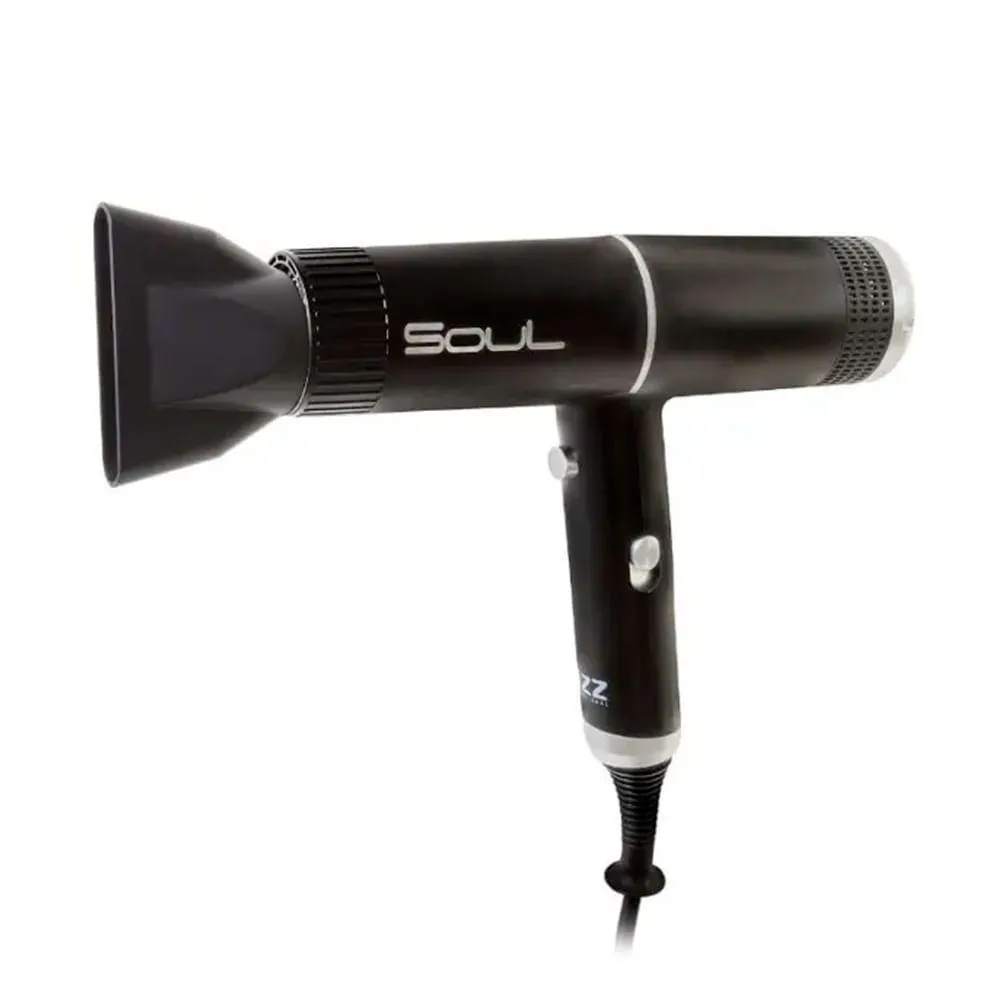 Lizz Secador Professional Soul Preto 1600w Secador de Cabelo 220v