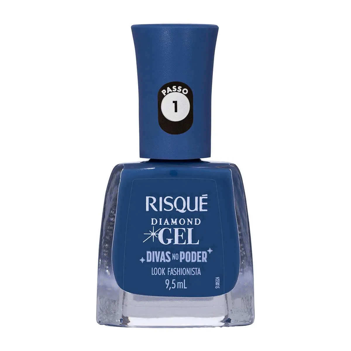 Esmalte Cremoso Risqué Diamond Gel Divas no Poder 9,5ml - Look Fashionista