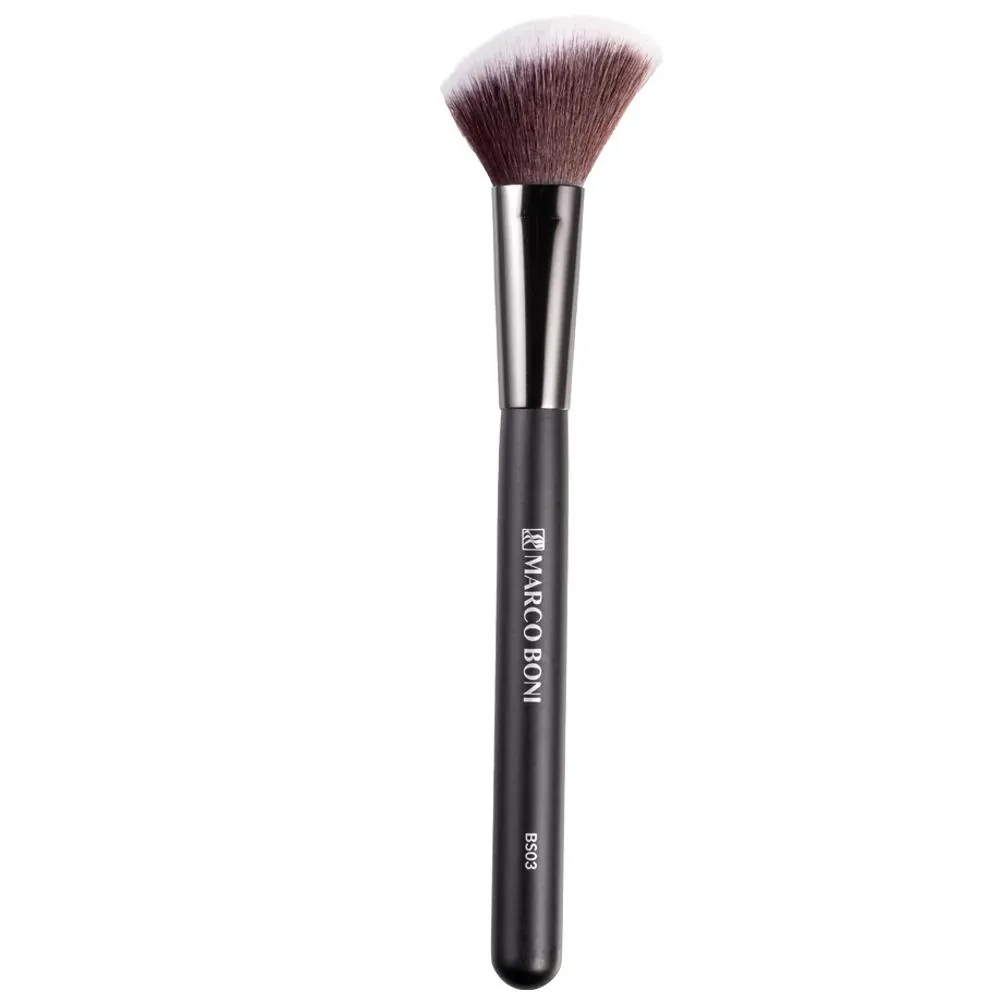 Pincel para Blush Black & Silver Marco Boni Ref. 1592