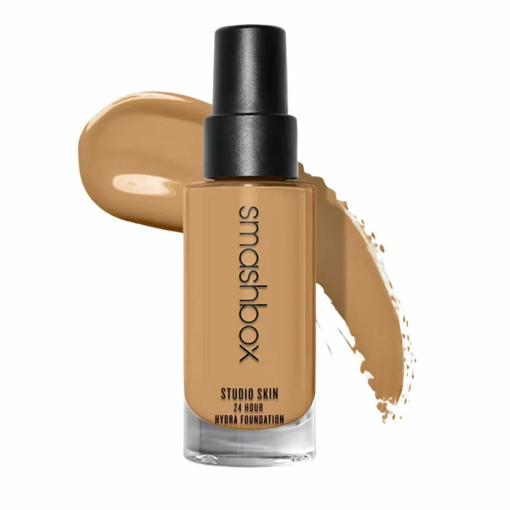 Base Smashbox Studio Skin 24 Hour Oil-free Mac 30ml 302 Medium Neutral Olive