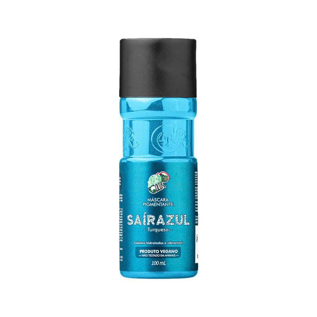 Máscara Tonalizante Saírazul Kamaleão Color Turquesa 100ml