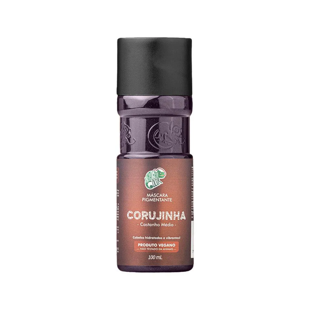 Máscara Tonalizante Corujinha Kamaleão Color Castanho Médio 100ml