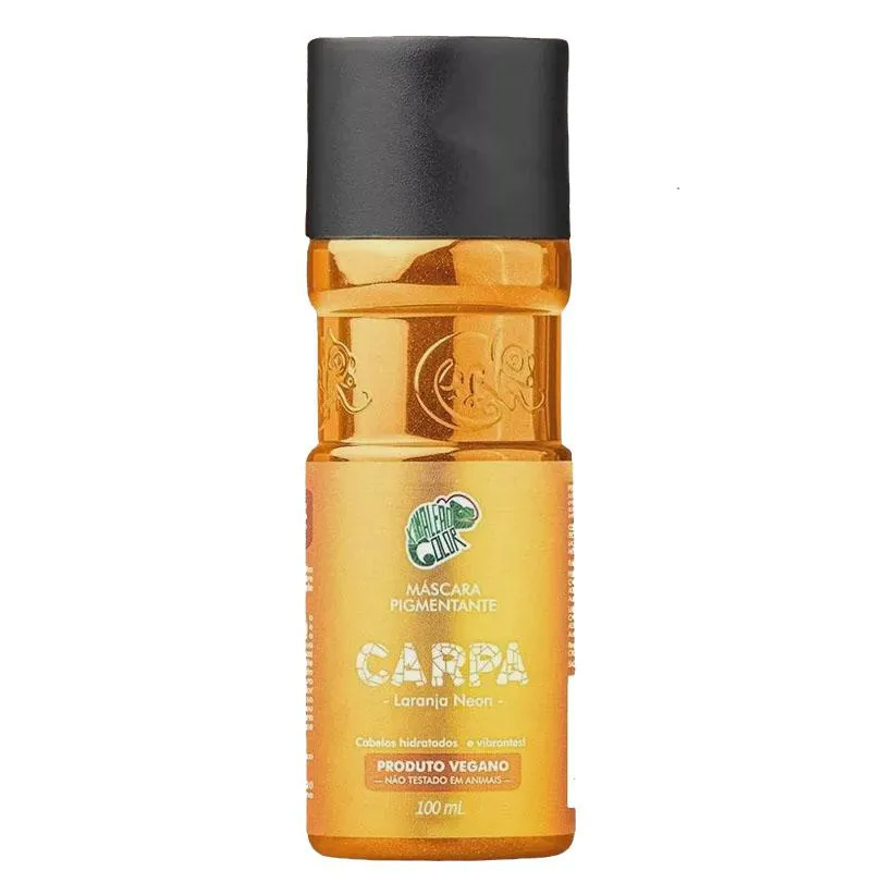 Máscara Tonalizante Carpa Kamaleão Color Laranja Neon 100ml