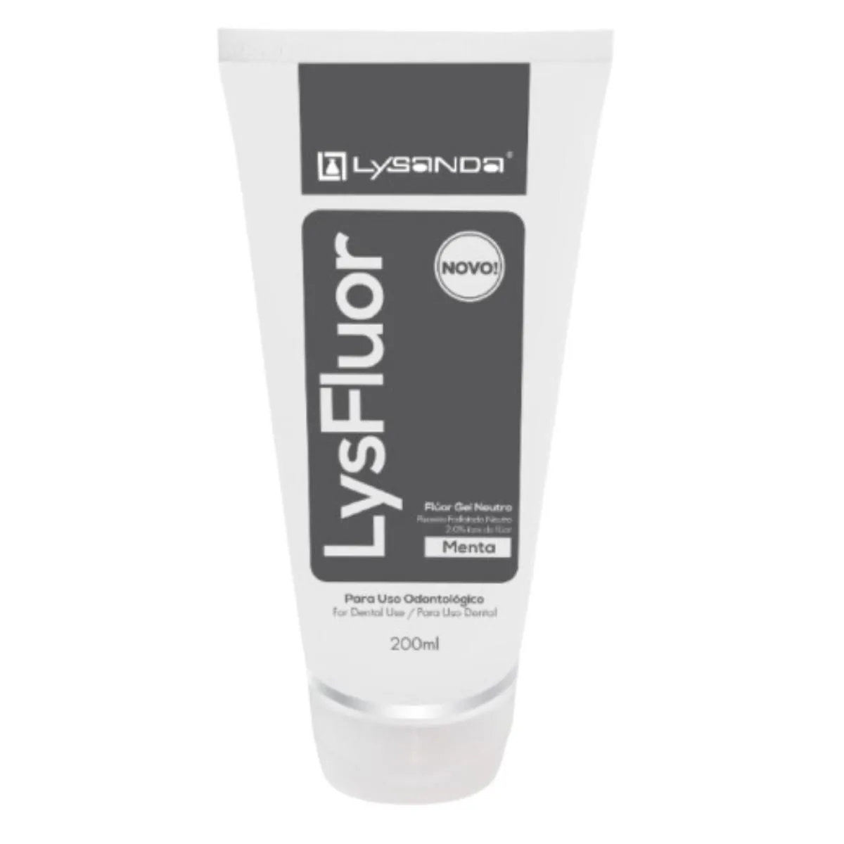 Flúor Gel Neutro LysoFluor Lysanda Menta 200ml