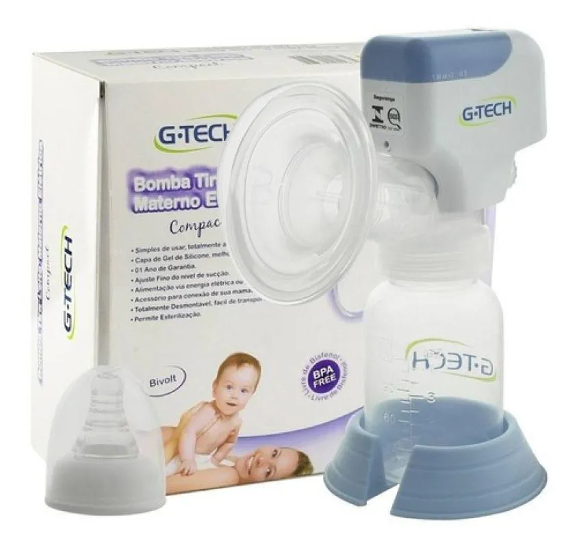 Bomba para Extração de Leite Materno Elétrica G-tech